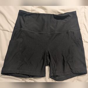 Reebok biker shorts Medium